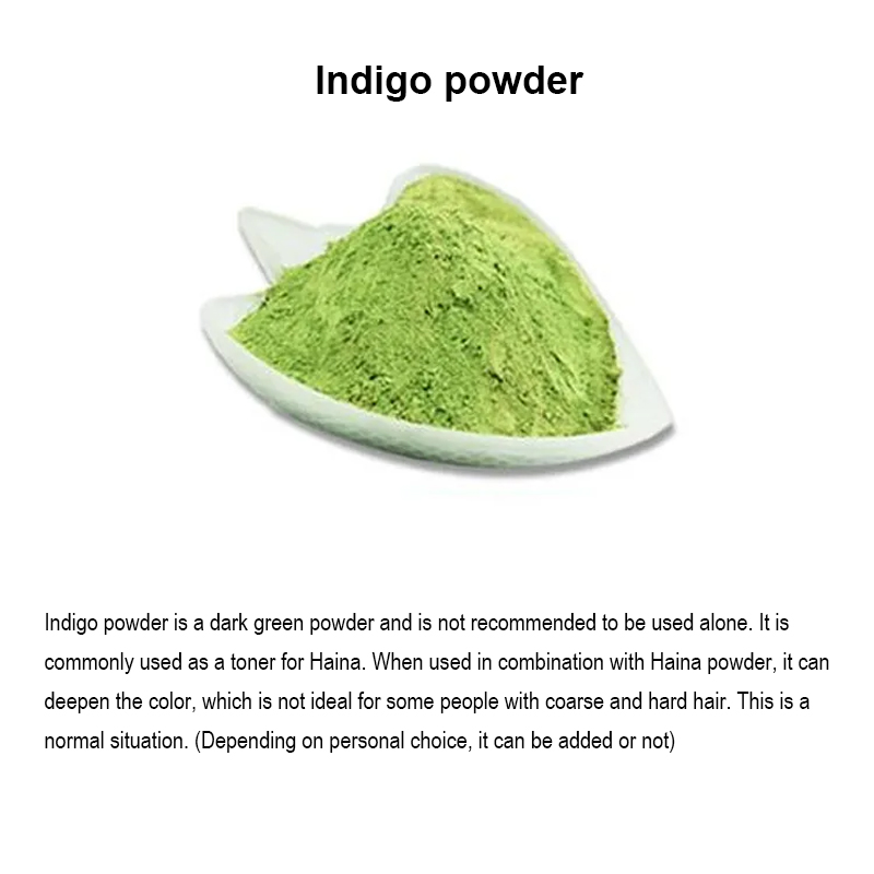Indian pure natural plant hair - Indigo Dye Kit ulasan dan harga