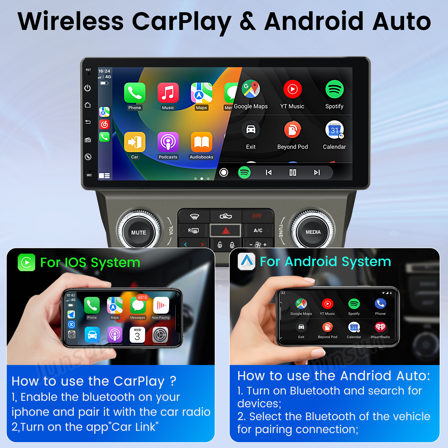 Junsun AI Voice Car Stereo Rad - Japanese Lifestyle In Hindi ulasan dan harga