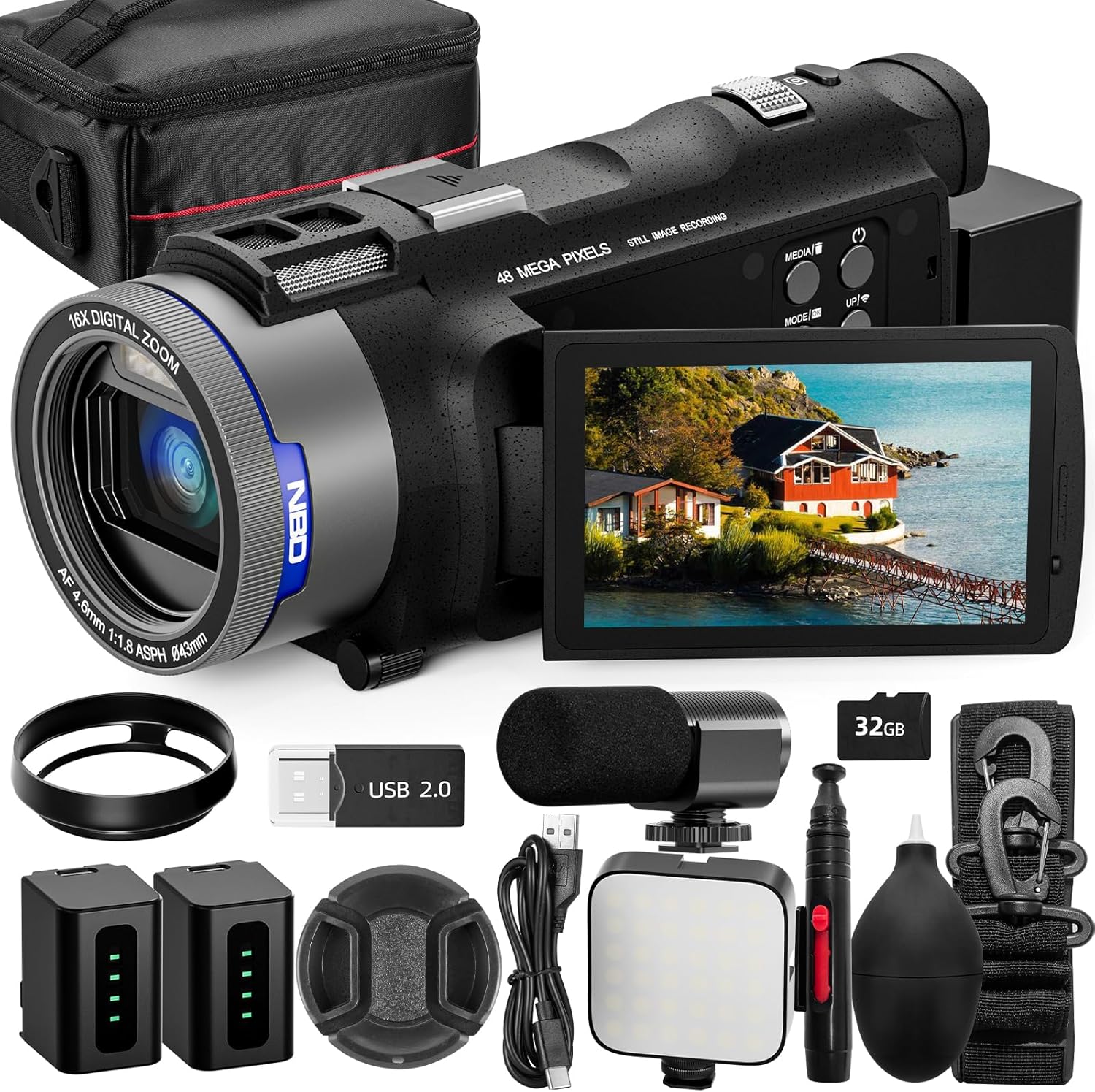 NBD 4K Camcorder Video Camera  - Japanese Lifestyle Images ulasan dan harga
