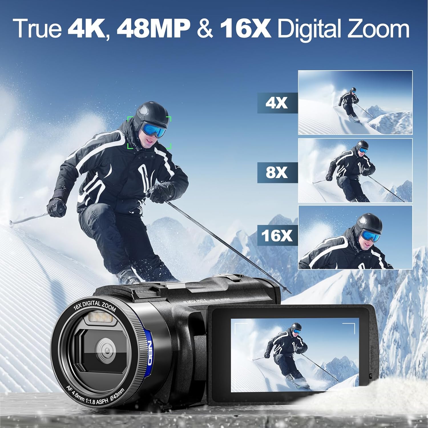 NBD 4K Camcorder Video Camera  - Japanese Lifestyle Images ulasan dan harga