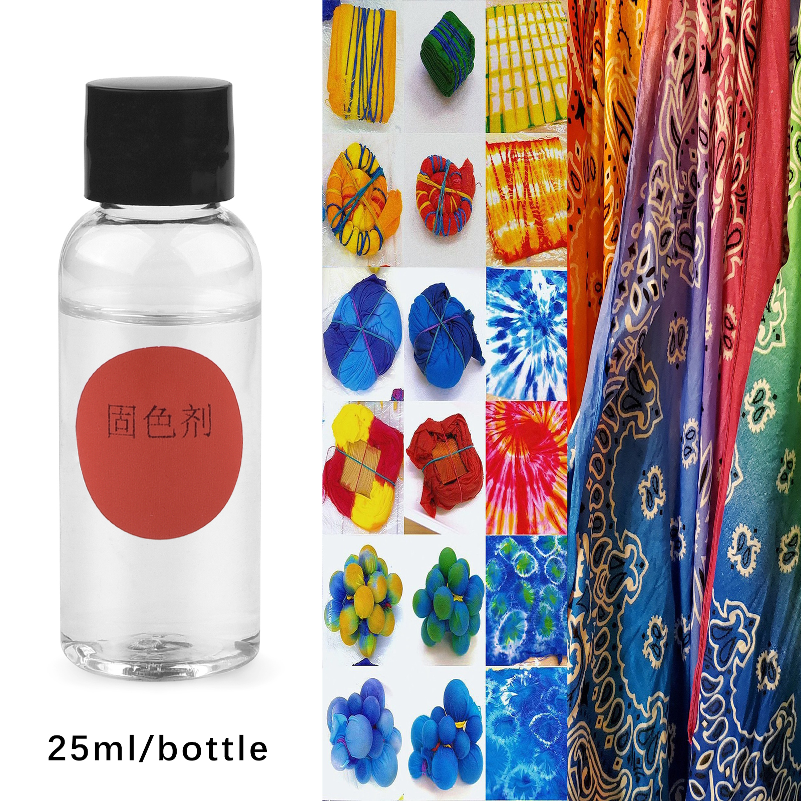 25ml Tie Dye Fixing Agent Form - Indigo Dye Kit ulasan dan harga