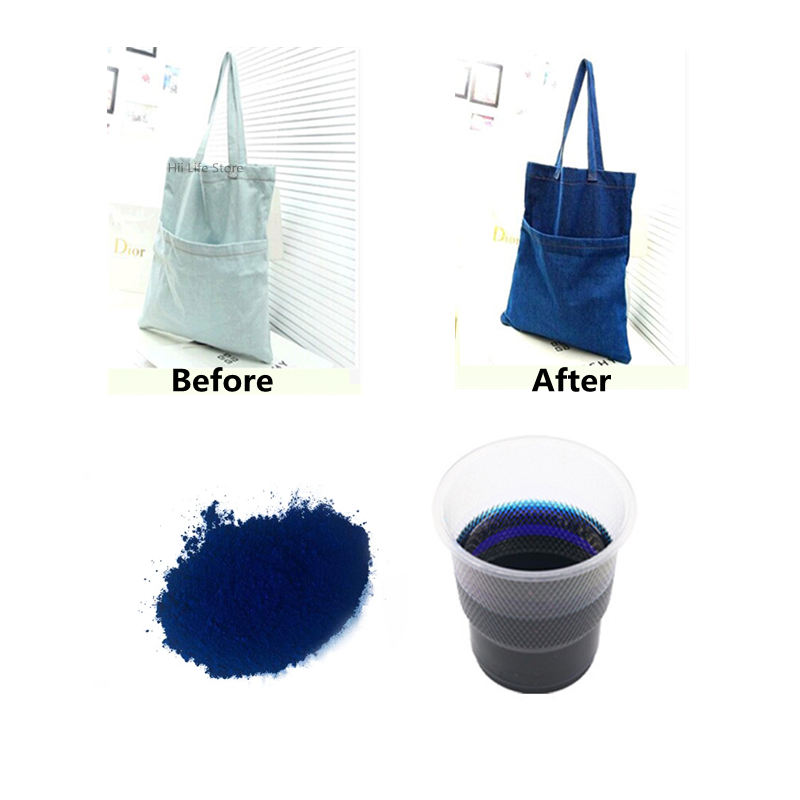10g/20g Dark Blue Color Fabric - Indigo Dye Kit ulasan dan harga