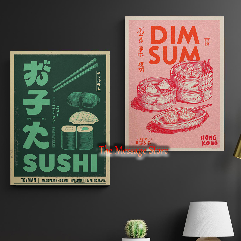 Dim Sum Hong Kong Sushi Retro  - Japanese Culture Lifestyle ulasan dan harga