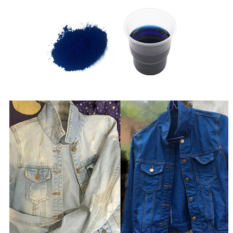 10g/50g/Dark Blue Color Fabric - Indigo Dye Kit ulasan dan harga