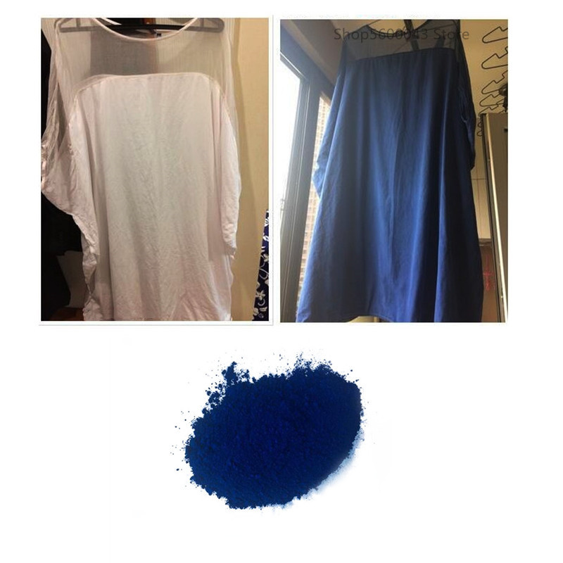 10g/50g/Dark Blue Color Fabric - Indigo Dye Kit ulasan dan harga