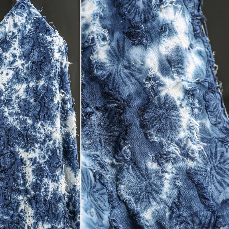 Indigo Tie-dye Linen Cotton Fa - Indigo Dye Kit ulasan dan harga
