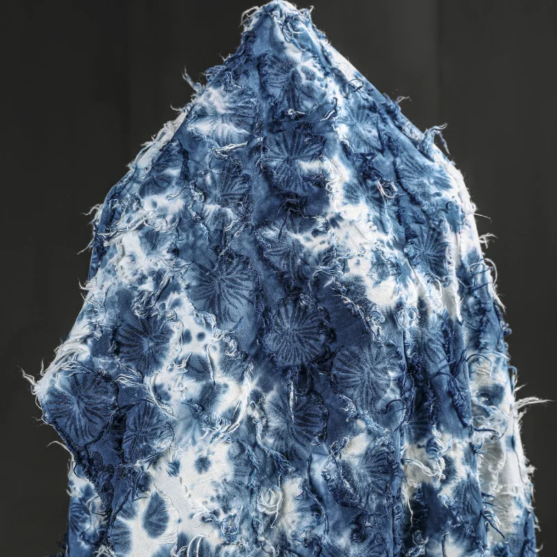 Indigo Tie-dye Linen Cotton Fa - Indigo Dye Kit ulasan dan harga
